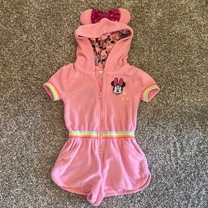 Minnie Mouse terry cloth swim cover up